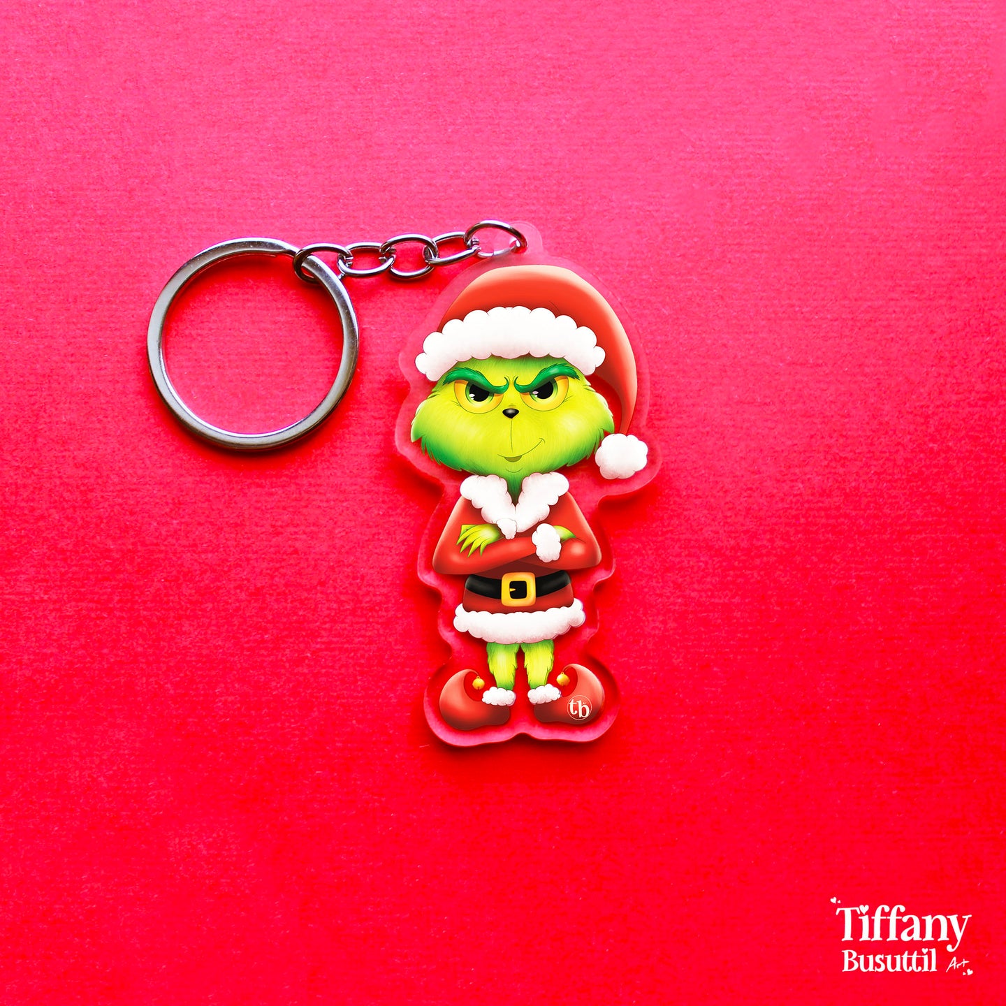 Green Villain Keychain