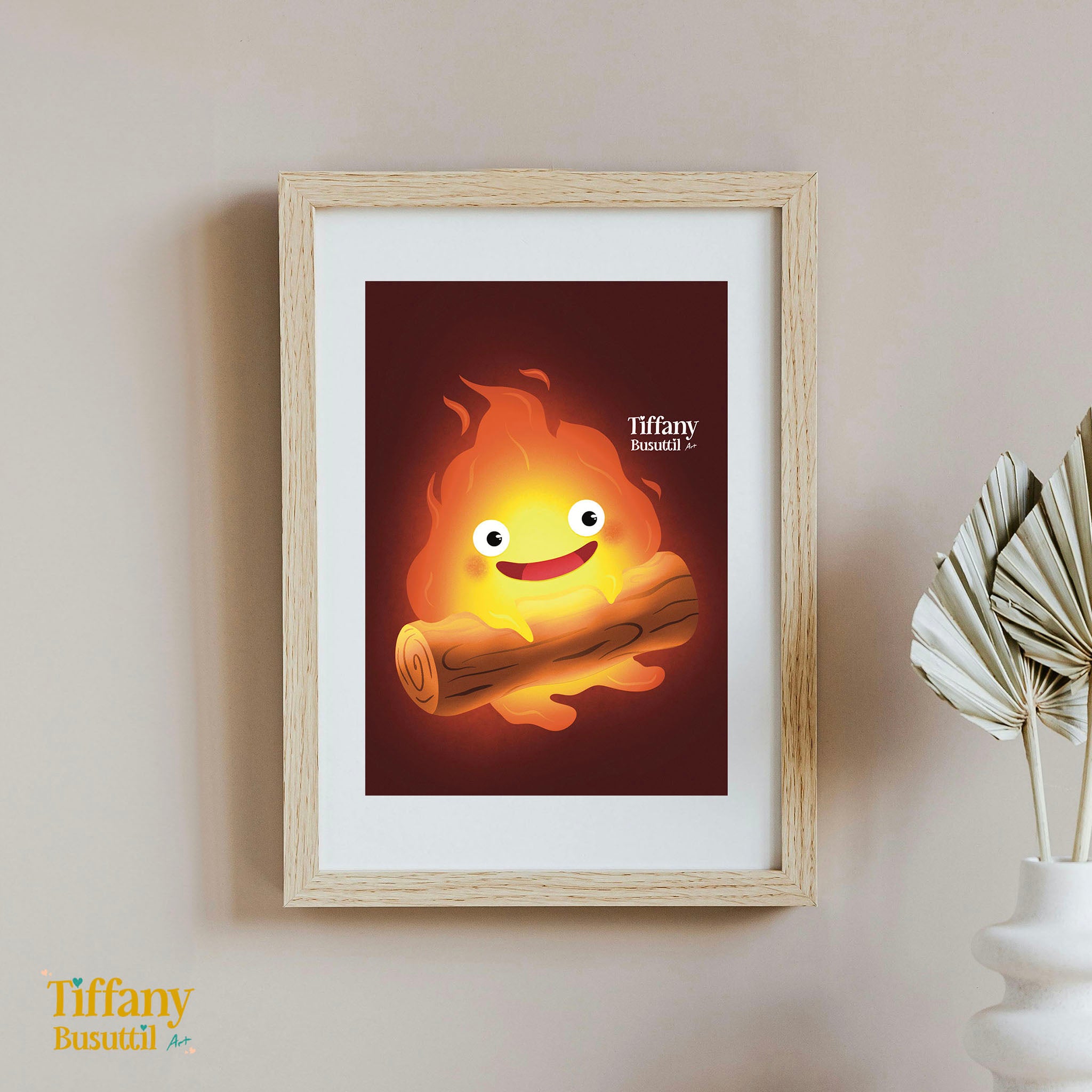 Happy Flame Print