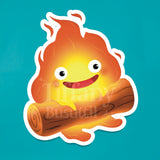 Happy Flame Sticker