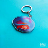 Jellyfish Adventure Keychain