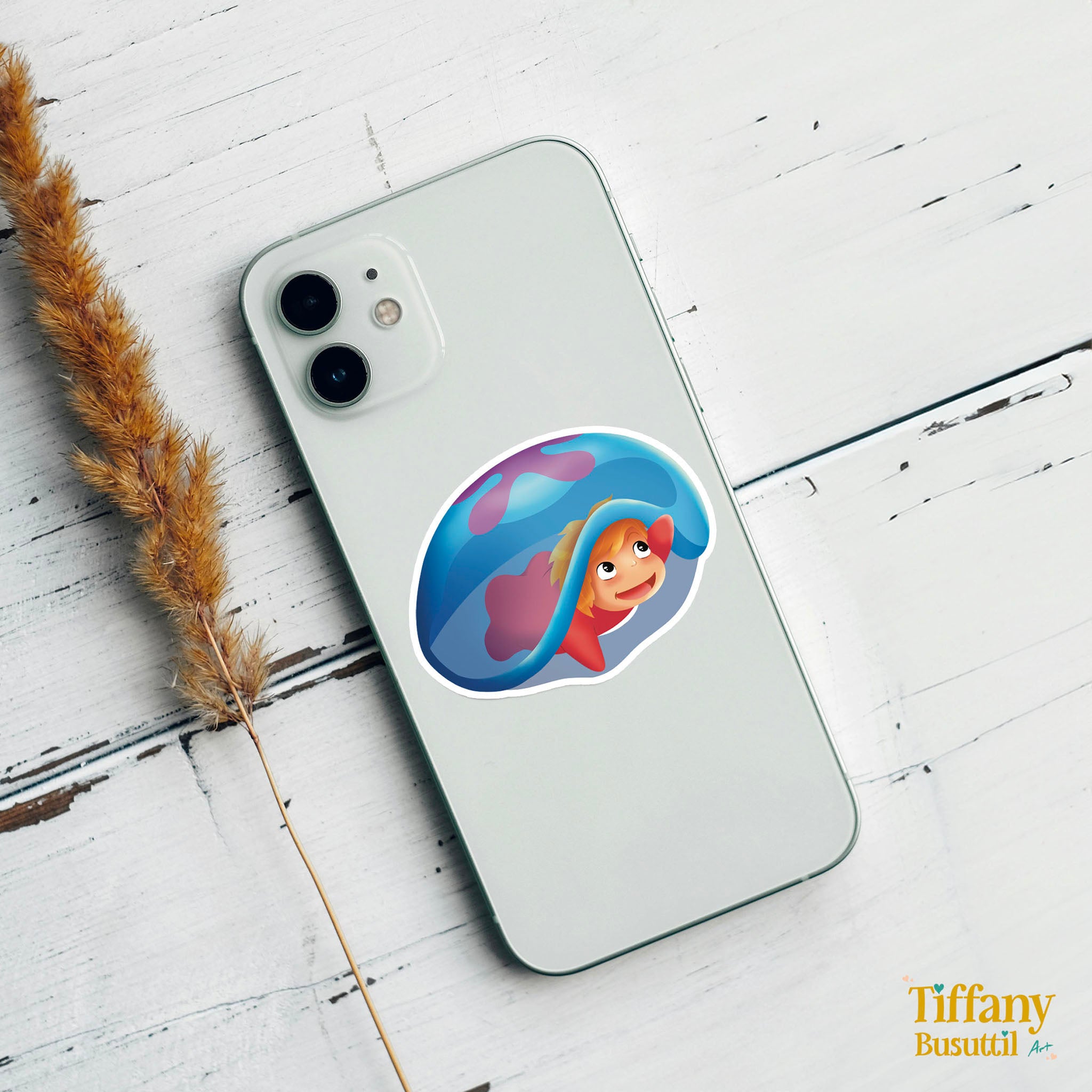 Jellyfish Adventure Sticker