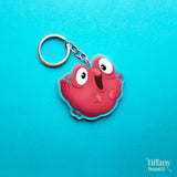 Pink Blob Keychain