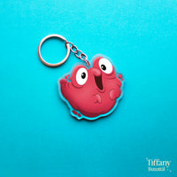 Pink Blob Keychain