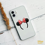 Polka Dot Bow Ears Sticker