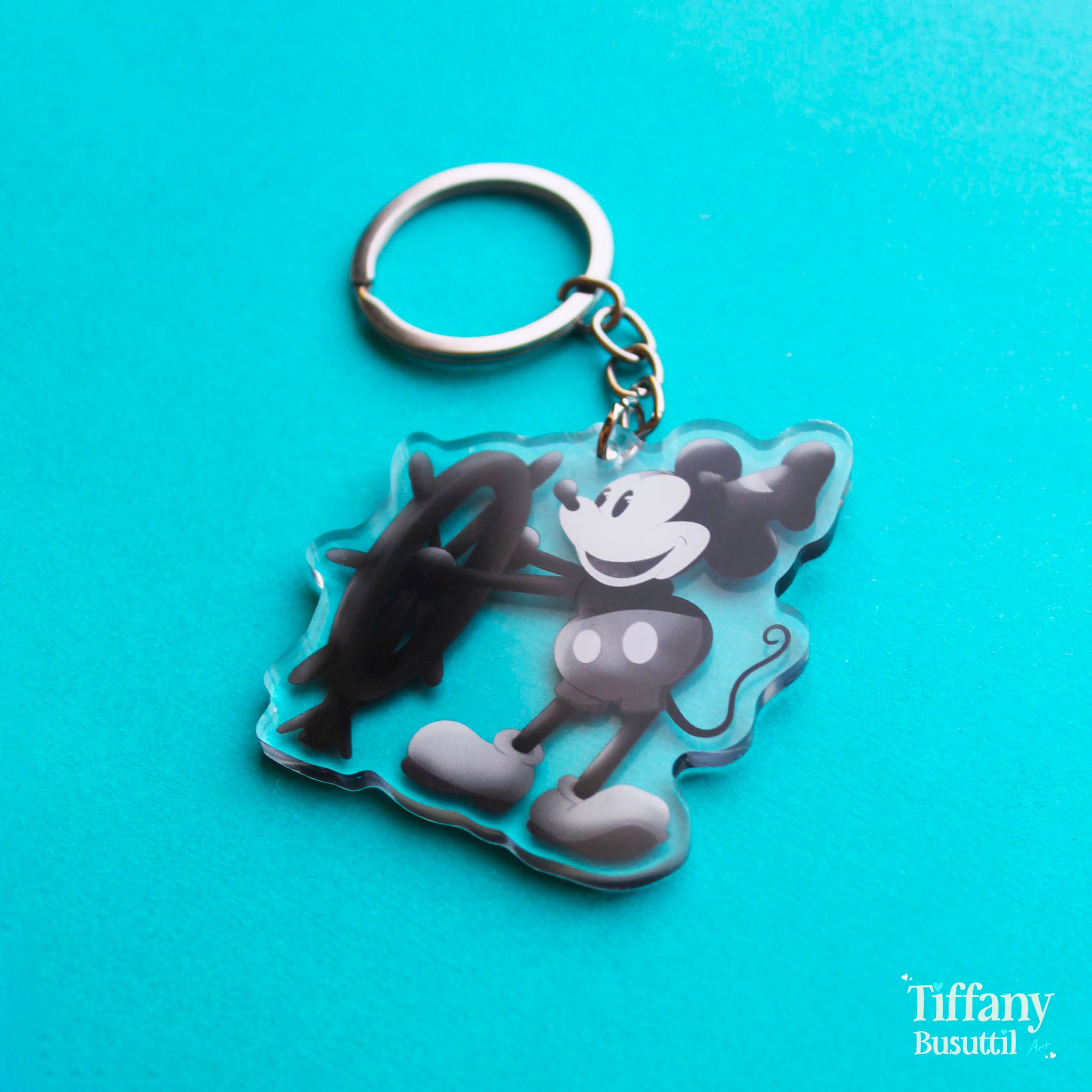 Steamboat Mouse Keychain